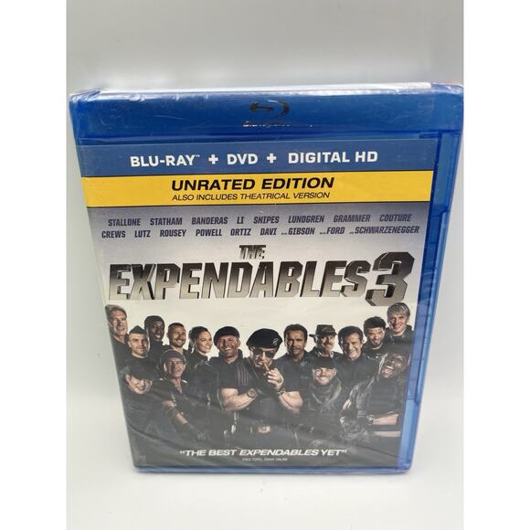 The Expendables 3 (Blu-Ray+DVD) Unrated Edition Lionsgate 2014 - Picture 1 of 5
